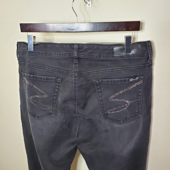 Seven7 Skinny Jeans Rhinestone Pockets - Picture 4 of 4